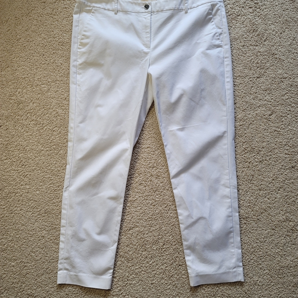 MICHAEL  Michael Kors WHITE PANTS